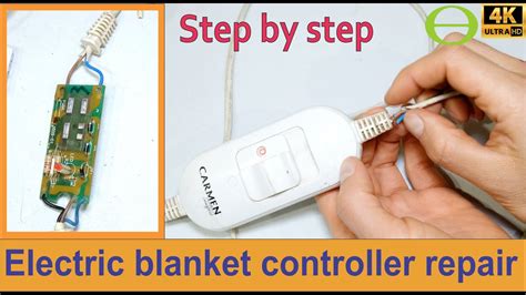 fix electric blanket burning smell from control box|how to reset electric blankets.